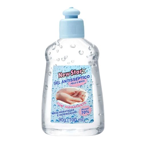Gel Antisséptico New Star - 100ml Gel Antisséptico New Star - 100ml