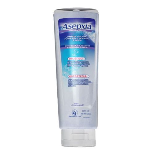 Gel Asepxia para Banho Ducha Espuma Ativa - 250g Gel Asepxia para Banho Ducha Espuma Ativa - 250g
