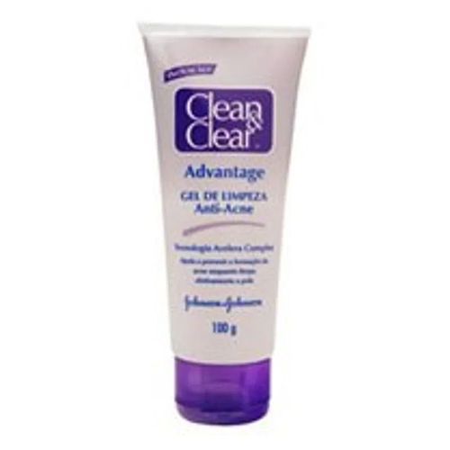 Gel Clean Clear Advantage Limpeza Antiacne 100g Gel Clean Clear Advantage Limpeza Antiacne 100g