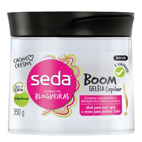 Geleia Capilar Seda Boom 350g Geleia Capilar Seda Boom 350g