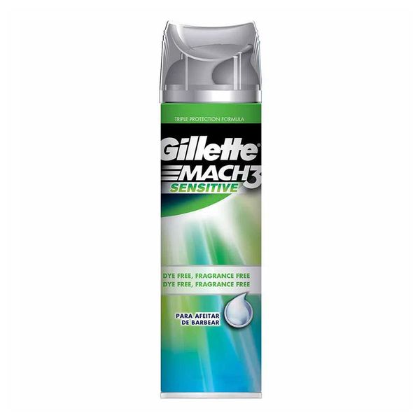 Gel de Barbear Gillette Mach3 Sensitive 198g