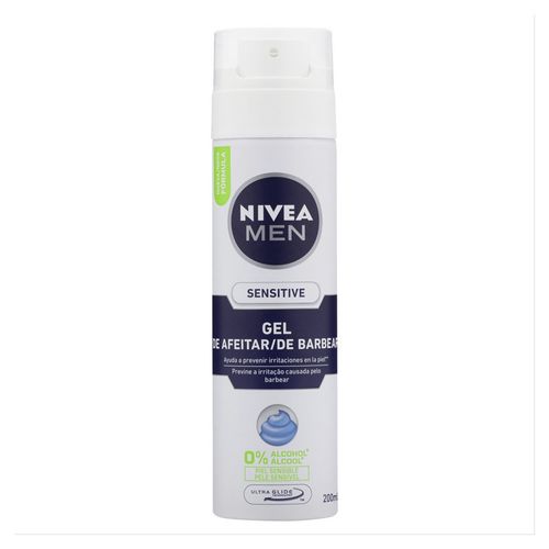 Gel de Barbear Nivea For Men Sensitive 200ml