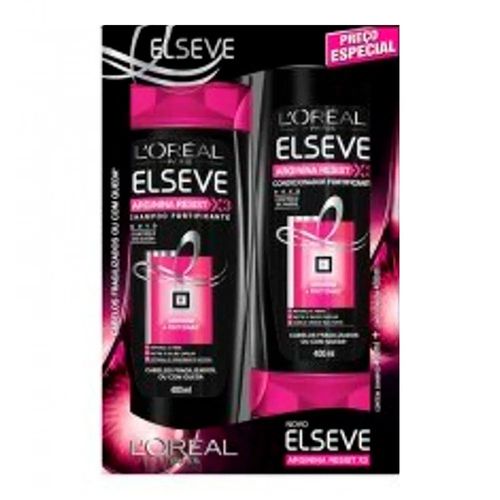 Kit Shampoo + Condicionador Elseve Arginina Resist 400ml