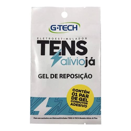 Gel de Reposição Tens Alívio Já G-tech 1 Par Gel de Reposição Tens Alívio Já G-tech 1 Par