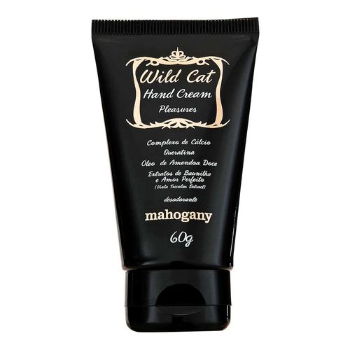 Creme para Mãos Wild Cat 60 g - Edição Especial Creme para Mãos Wild Cat 60 g - Edição Especial