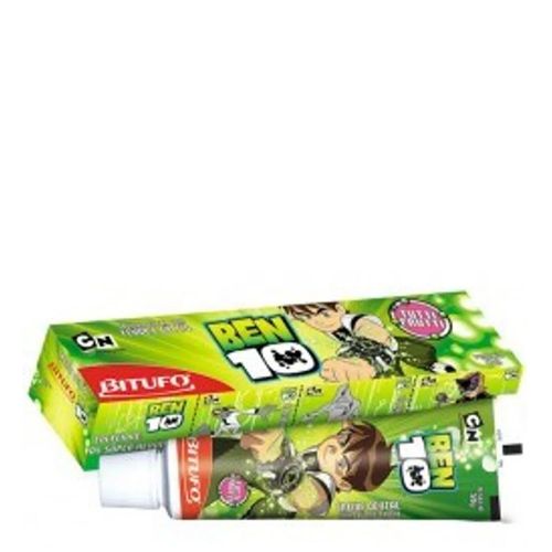 Gel Dental Bitufo Tutti Frutti com Flúor e Cálcio Ben 10 - 50g Gel Dental Bitufo Tutti Frutti com Flúor e Cálcio Ben 10 - 50g