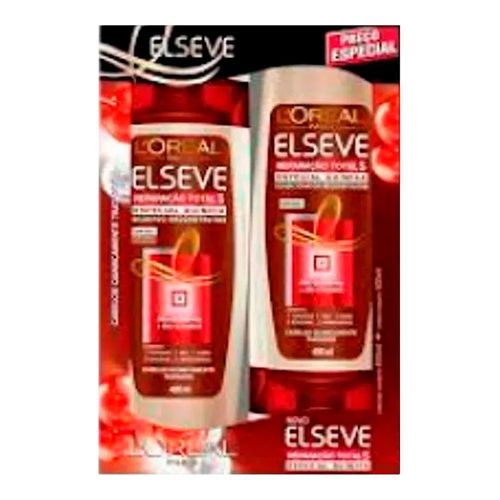 Kit Shampoo + Condicionador Elseve Reparação Especial Química 400ml Kit Shampoo + Condicionador Elseve Reparação Especial Química 400ml