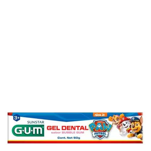 Gel Dental GUM Patrulha Canina Sabor Tutti-Frutti 50g Gel Dental GUM Patrulha Canina Sabor Tutti-Frutti 50g