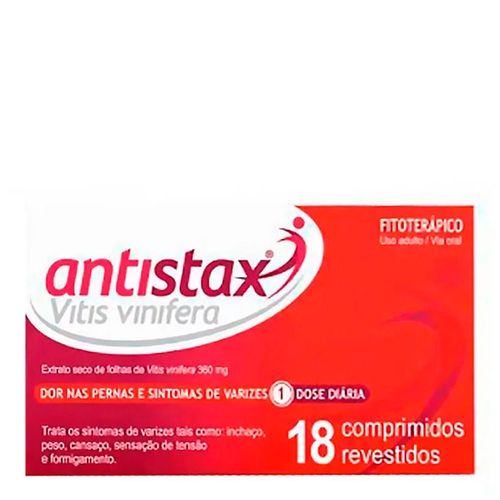Antistax 360mg Boehringer 18 Comprimidos Antistax 360mg Boehringer 18 Comprimidos
