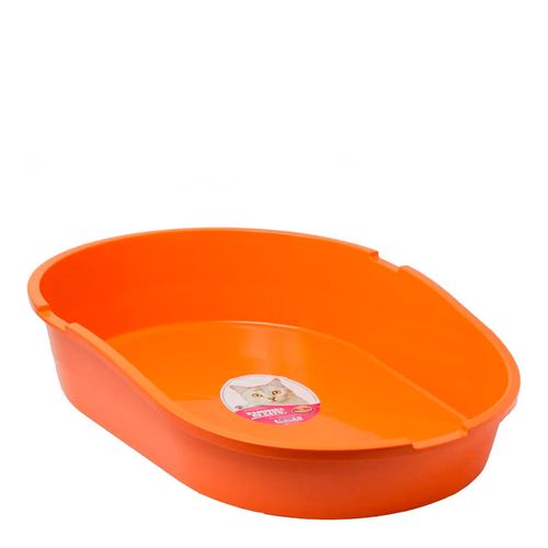Banheiro de Gato Furacão Pet- Laranja