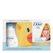 Kit Dove Baby Hidratação Enriquecida Sabonete Líquido 400ml + Toalha de Banho Pato