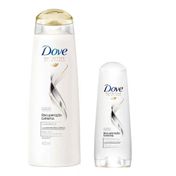 Kit Dove Recuperação Extrema Shampoo 400ml + Condicionador 200ml