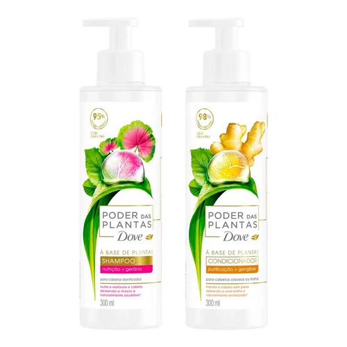 Kit-Shampoo-Dove-Poder-das-Plantas-Nutricao--Geranio-300ml--Condicionador-Dove-Poder-das-Plantas-Purificacao--Gengibre-300ml