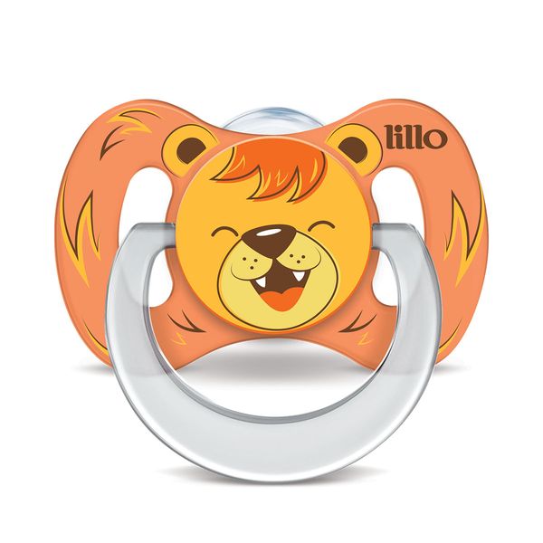 Chupeta Funny Animais Silicone Leão - Lillo