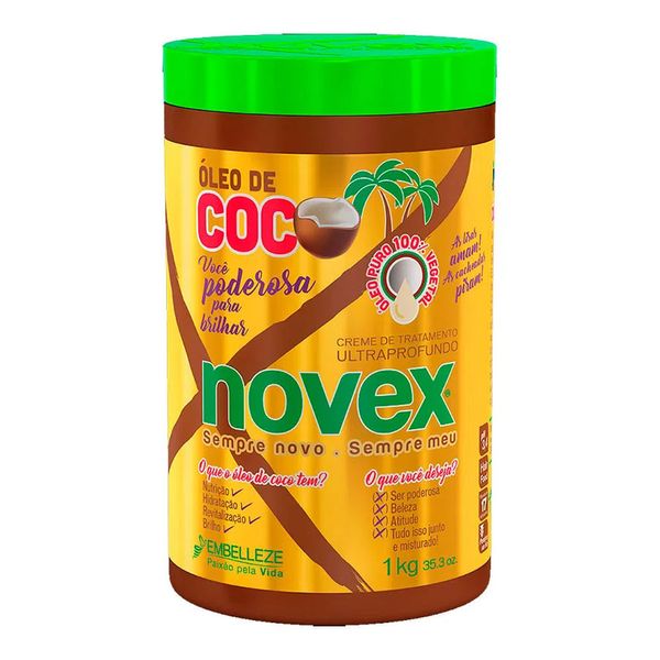 Máscara de Hidratação Novex Óleo De Coco 1kg