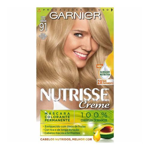 Tintura Garnier Nutrisse 91 Sol da Liberdade Tintura Garnier Nutrisse 91 Sol da Liberdade