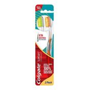Kit Escova Dental Colgate Slim Soft Advanced 2 Unidades