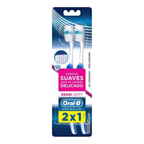 Kit Escova Dental Oral-B Pro-Saúde Sensi-Soft 2 Unidades Kit Escova Dental Oral-B Pro-Saúde Sensi-Soft 2 Unidades