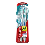 Kit Escova Dental para dentes sensíveis Colgate 360º Sensitive Pró Alívio 2 Unidades