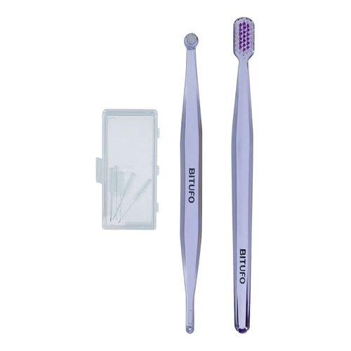 Kit Escovas Ortodônticas Bitufo Class Orto 1 Unidade + Intertufo 1 Unidade + Interdentais Cilíndricas 3 milímetros 6 Unidades Kit Escovas Ortodônticas Bitufo Class Orto 1 Unidade + Intertufo 1 Unidade + Interdentais Cilíndricas 3 milímetros 6 Unidades