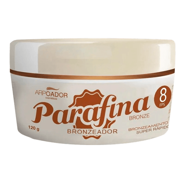 Parafina Bronze FPS8 - Creme Bronzeador 120g