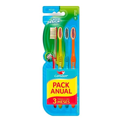 744743---kit-anual-escova-dental-condor-macia-4-unidades 744743---kit-anual-escova-dental-condor-macia-4-unidades