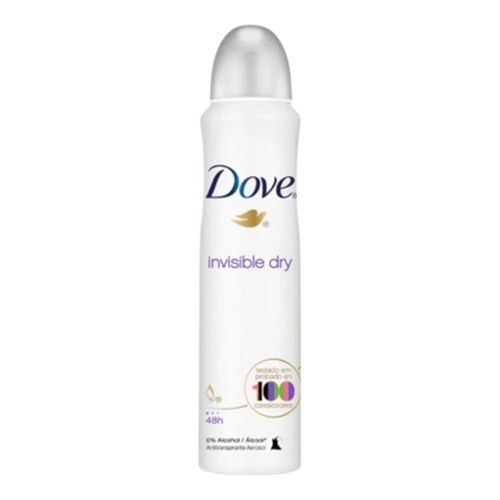 Desodorante Dove Aerosol Invisible Dry Feminino - 100g Desodorante Dove Aerosol Invisible Dry Feminino - 100g