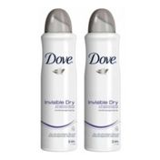 Desodorante Dove Aerosol Invisible Dry Feminino 100g - 2 unidades