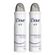 Desodorante Dove Aerosol Invisible Dry Feminino 100g - 2 unidades