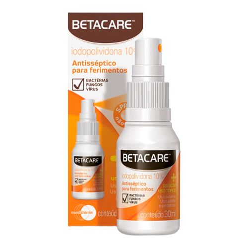 Antisséptico para Ferimentos Betacare Spray 30ml Antisséptico para Ferimentos Betacare Spray 30ml