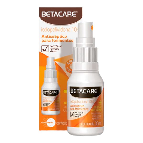 Antisséptico para Ferimentos Betacare Spray 30ml