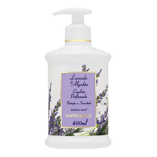 Hidratante Lavanda & Algodão Mahogany 400ml Hidratante Lavanda & Algodão Mahogany 400ml