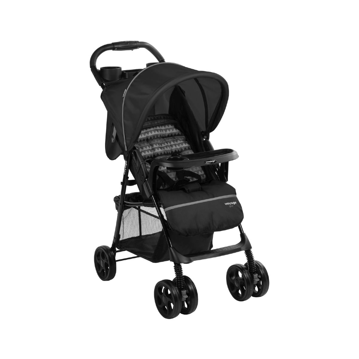 Carrinho de Passeio para Bebê Spot Ate 15kg Preto + voyage 935190343