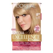 Tintura Imédia Excellence L'Oréal Creme 8.88 Mel Natura
