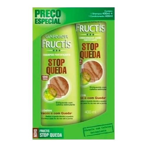 Kit Shampoo + Condicionador Fructis Stop Queda 400ml
