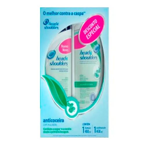 Kit Shampoo + Condicionador Head e Shoulders Anticoceira 400ml Kit Shampoo + Condicionador Head e Shoulders Anticoceira 400ml