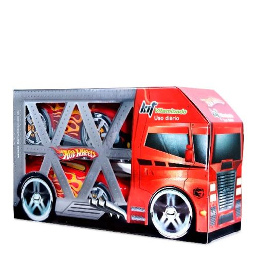 Kit Shampoo + Condicionador Hot Weels 3D Turbinado 2 em 1 270ml Kit Shampoo + Condicionador Hot Weels 3D Turbinado 2 em 1 270ml