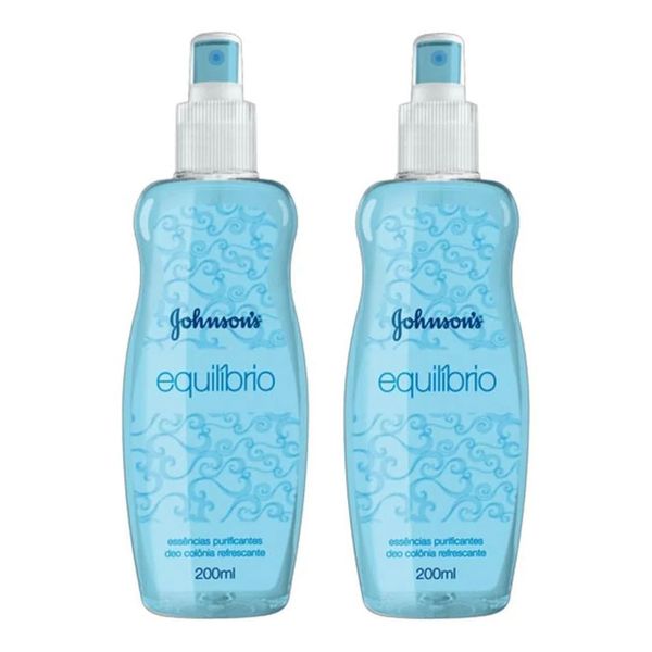 Deo Colônia Johnson's Equilíbrio 200ml 2 Unidades