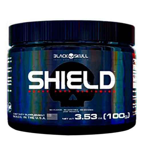 Glutamina Shield - Black Skull Glutamina Shield - Black Skull