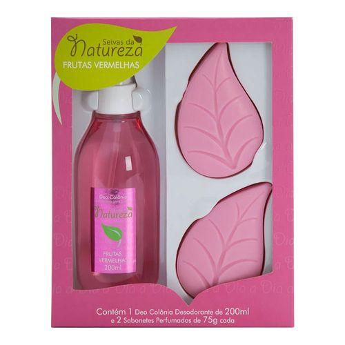 584797---kit-banho-seivas-da-natureza-frutas-vermelhas-colonia-desodorante-200ml-2-sabonetes-perfumados-75g 584797---kit-banho-seivas-da-natureza-frutas-vermelhas-colonia-desodorante-200ml-2-sabonetes-perfumados-75g