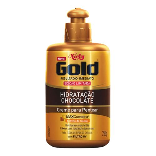 587044---creme-para-pentear-niely-gold-hidratacao-chocolate-280g 587044---creme-para-pentear-niely-gold-hidratacao-chocolate-280g