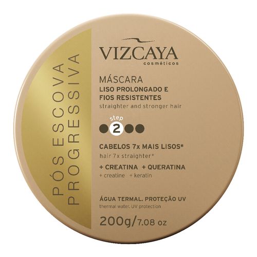 Máscara de Tratamento Vizcaya Pós Escova Progressiva 200g Máscara de Tratamento Vizcaya Pós Escova Progressiva 200g