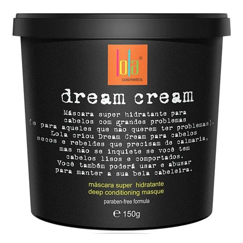 Máscara Hidratante Lola Dream Cream 150g Máscara Hidratante Lola Dream Cream 150g