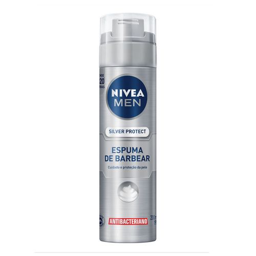 312541---espuma-de-barbear-nivea-for-men-silver-protector-200ml 312541---espuma-de-barbear-nivea-for-men-silver-protector-200ml