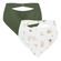 Kit 2 Babadores Bandana para bebê em malha Amigos da Selva - Anjos Baby