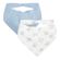 Kit 2 Babadores Bandana para bebê em malha Ursinho - Anjos Baby