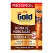 Kit Ampola de Tratamento Niely Gold Bomba de chocolate 15ml 3 Unidades