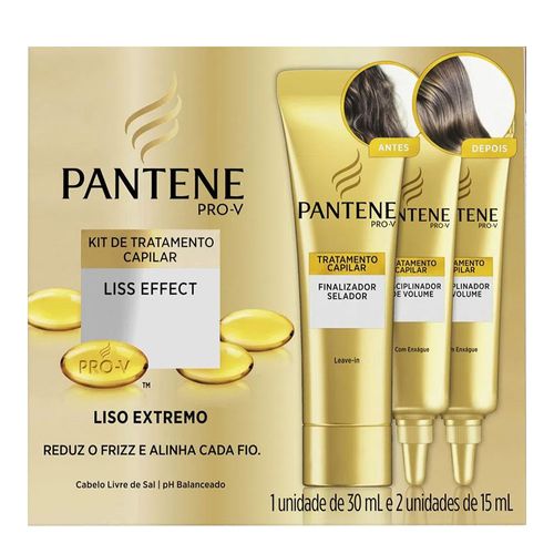 Kit Ampola De Tratamento Pantele Liss Effect Kit Ampola De Tratamento Pantele Liss Effect