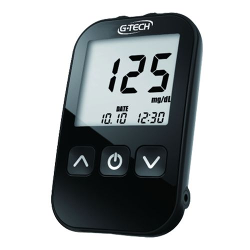 Kit Medidor De Glicose Free Lite + 100 Tiras De Teste G Tech Kit Medidor De Glicose Free Lite + 100 Tiras De Teste G Tech