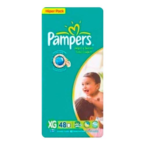 Fralda Descartável Pampers Total Confort Econômica Extra Grande 48 Unidades Fralda Descartável Pampers Total Confort Econômica Extra Grande 48 Unidades